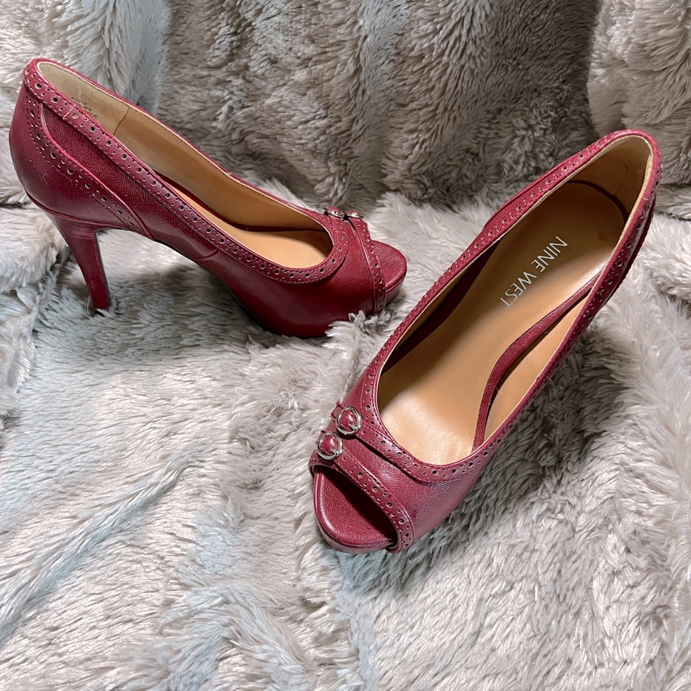 Nine West Red Pump